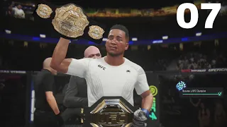 FIGHTING BOBBY KNUCKLES FOR THE UFC TITLE - UFC Career Mode - Part 7