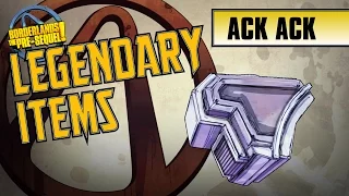 BORDERLANDS the Pre-Sequel - *Ack Ack* Legendary Item Guide