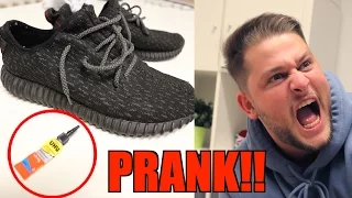 Yeezy Sekundenkleber PRANK |  FaxxenTV