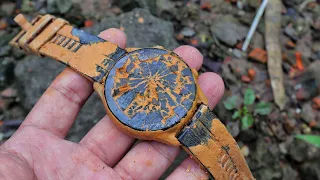 Fully restoration rusty old Huawei smart watch | Restoration T - D