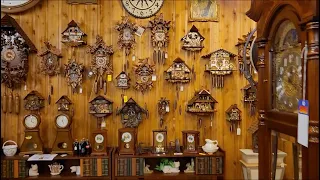 Champ's Clock Shop at 4PM (Chimes of 1000 Clocks Event)