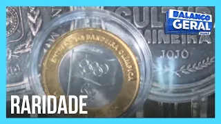 Balanço Geral Manhã mostra como identificar moedas de R$ 1 raras, que podem valer até R$ 120