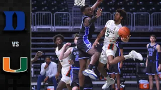 Duke vs. Miami Men's Basketball Highlight (2020-21)