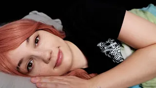 ASMR 💖 FALLING ASLEEP WITH YOUR GIRLFRIEND (SHE'S WEARING YOUR SHIRT) 💖 GENDER NEUTRAL