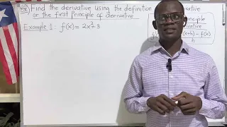 Lesson 2 | Ex. 1 Derivatives of Polynomial Functions using the First Principle of Derivatives