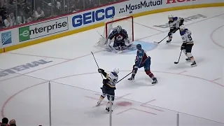 David Perron Doubles Up on Colorado on the 2 Man Advantage