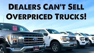 The Truck Market Has COLLAPSED, Buyers Won’t Pay for OVERPRICED Trucks.