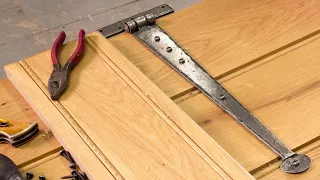 How to fit a T hinge