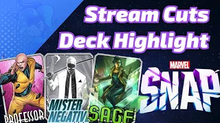 toXic Sage Mister Negative | Marvel SNAP Deck Highlight & Gameplay