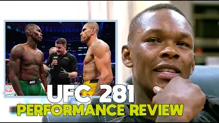 Israel Adesanya Reviews & Reacts to His Performance at UFC 281