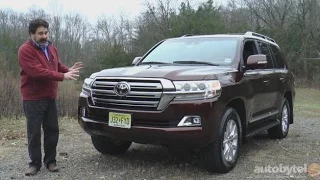 2016 Toyota Land Cruiser Test Drive Video Review