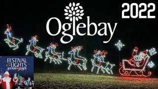 Oglebay Festival Of Lights Christmas 2022 Display - Wheeling WV