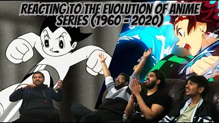Reacting to The Evolution of Anime Series (1960 - 2020) | History of Anime through Openings | TMC