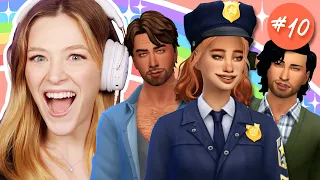 The Sims 4 But I'm In A LOVE TRIANGLE At Work | Not So Berry Peach #10