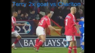 John Terry 2 goals vs Charlton Athletic Premier League 2004