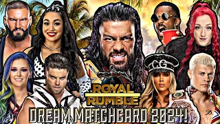 WWE Royal Rumble - Dream Matchcard 2024 | Boom Wrestling