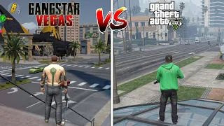 Gangstar Vegas VS GTA 5