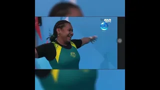 Eileen Cikamatana  Golden lift at the Commonwealth games 2022