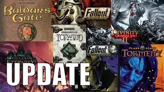 UPDATE: New CRPG video series, Twitch streaming, website