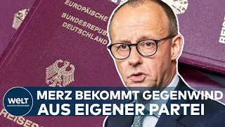 STREIT UM FACHKRÄFTEMANGEL: CDU-Chef Merz fordert mehr Abschiebungen von Migranten