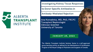 Investigating Kidney Tissue Responses to Donor Specific Antibodies in Antibody Mediated Rejection