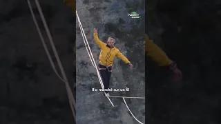 Traverser ces 15 mètres de long à 200 mètres de hauteur...? Rien que d'y penser on a le vertige 😵‍💫