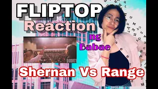FlipTop- SHERNAN v RANGE REACTION || RANGE VS SHERNAN REACT
