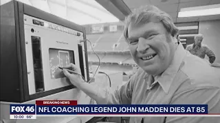 NFL coaching legend John Madden dies at 85
