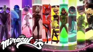 MIRACULOUS | 🐞 ALLE VERWANDLUNGEN 🐞 |  Geschichten von Ladybug und Cat Noir