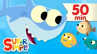 10 Little Fishies | + More Kids Songs | Super Simple Songs