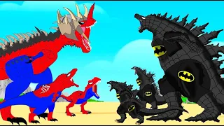 NEW GODZILLA BATMAN VERSE vs TEAM TRANSFORMERS: RISE Of THE BEASTS KONG: Who Is The King Of Monster?