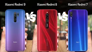 Xiaomi Redmi 9 vs Xiaomi Redmi 8 vs Xiaomi Redmi 7