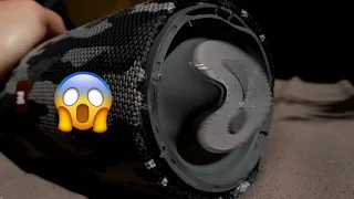 JBL CHARGE 4 TL BLOWOUT!! R.I.P PASSIVE RADIATOR | Extreme Warping!!😱😱