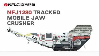 NFLG NFJ1280 TRACKED MOBILE JAW CRUSHER
