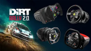 Thrustmaster Best Wheel And Force Feedback Settings Dirt Rally 2.0 TS-PC Racer TX-XW T300 T500