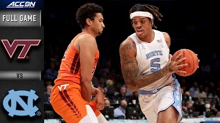 Virginia Tech vs. North Carolina Full Game Replay | ACC Men’s Basketball (2021-22)