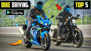 Top 5 Most Realistic BIKE RACING Games for Android l Best Bike Racing Games on Android 2023