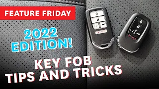 Select 2022 Honda Models - Key Fob Tips + Tricks