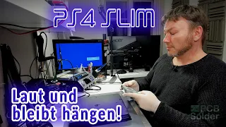 PS4 Slim erst laut, dann kein Start mehr möglich. Reparieren wir es! PCB Solder Berlin