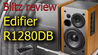 Edifier R1280DB blitz review. How it's made