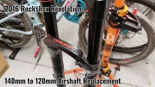 Airshaft Replacement on your Rockshox fork