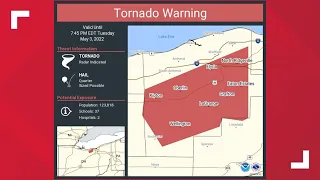 WATCH LIVE: Tornado warning in effect for much of Lorain County