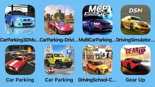 Car Parking 3D, Car Parking-Driving School, Multi Car Parking and More Car Games iPad Gameplay