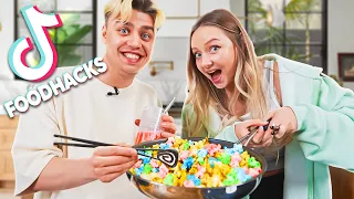 Wir testen die dümmsten TikTok Foodhacks!