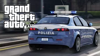 GTA 5 LSPDFR #51 - POLIZIA ITALIANA! (Risse da bar, AK47...)