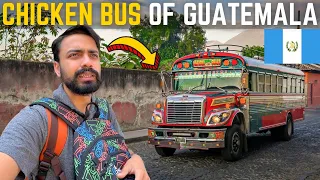 Riding the CHICKEN 🐓 BUS of GUATEMALA 🇬🇹 🥵