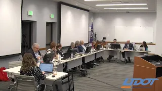 Utah Transportation Commission Meeting - February 2020