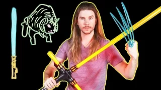 Could a Lightsaber Cut Through Wolverine’s Adamantium Claws? (Because Science w/ Kyle Hill)