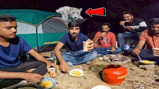 Night Camping In Dangerous Forest | आखिर तेंदुए से सामना हो ही गया 😱