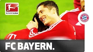 Bayern Hugs: Lewandowski, Müller & Co. Loved Up